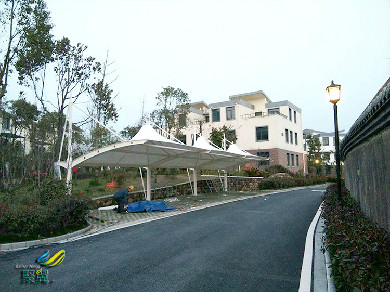 黃山帽頂膜結構車棚抗老化性*黃山帽頂膜結構車棚防腐要求