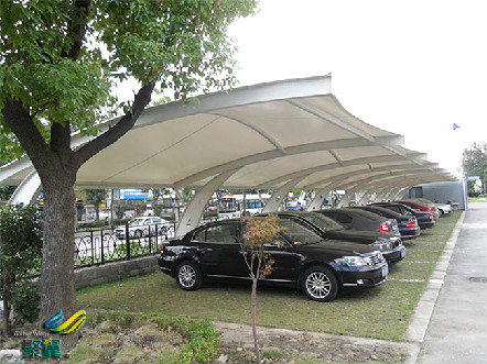 高品質、美觀便捷的新型膜結構車棚