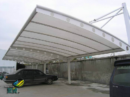 膜結(jié)構(gòu)車(chē)棚連接方式的處