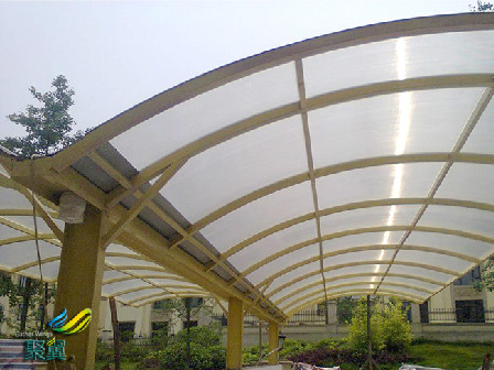 膜結(jié)構(gòu)車(chē)棚建筑形態(tài)藝術(shù)化