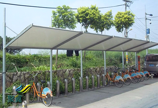 景觀組合膜結構車棚能提供豐富多彩的用途