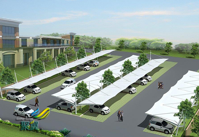 膜結構車棚在鋼結構焊接方面有待提升