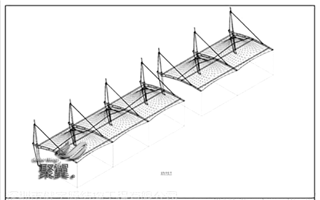 膜結構車棚遮陽防紫外線|膜結構車棚景觀棚