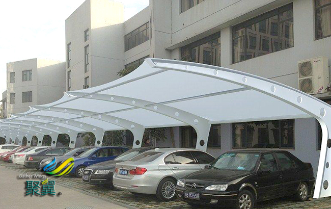 家裝膜結構雨棚的實用性