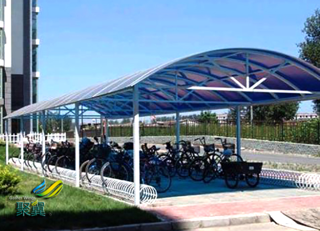 膜結(jié)構(gòu)車棚價(jià)格|膜結(jié)構(gòu)車棚造型及采光性