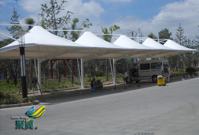 北方膜結構車棚修建比較多的原因