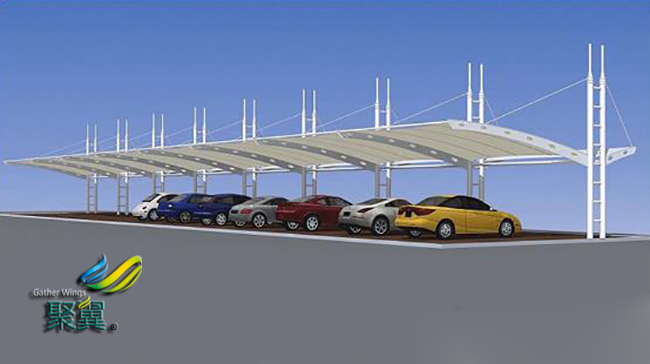 膜結(jié)構(gòu)車(chē)棚膜構(gòu)造特征|質(zhì)量好壞