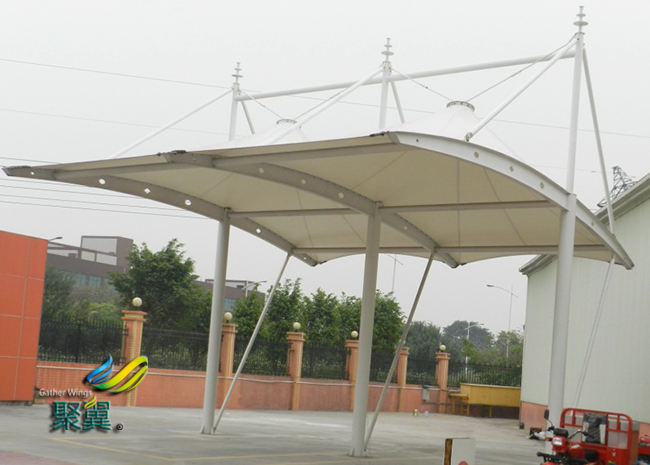 膜結(jié)構(gòu)車(chē)棚廠家出現(xiàn)色差該怎么解決