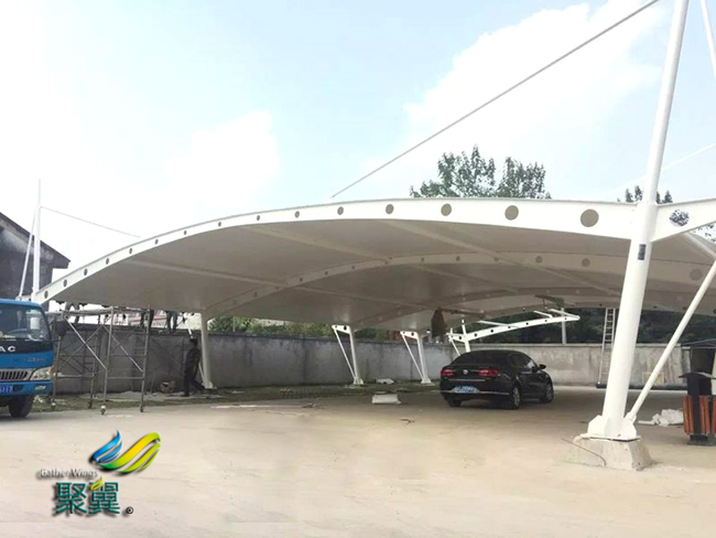 膜結構車棚合理規劃|規劃的嚴重性