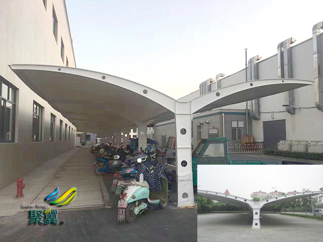 膜結構車棚與建筑藝術及建筑新理解