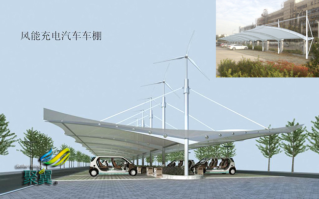 加工膜結構車棚膜材時需要注意點