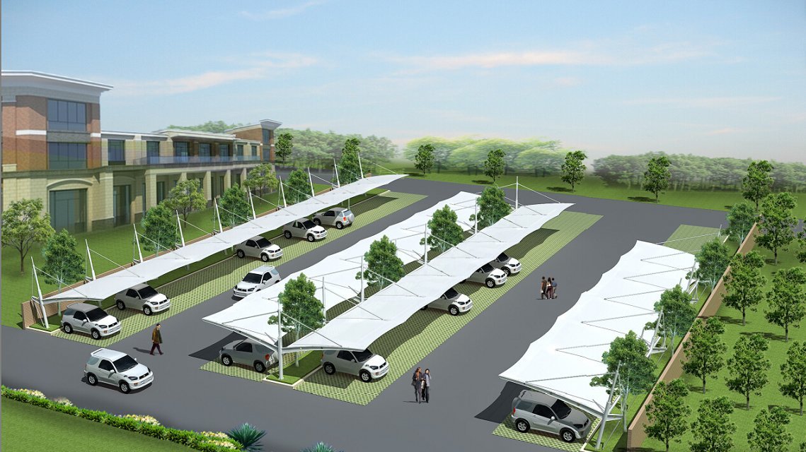 膜結構車棚金屬構建怎么進行改造 