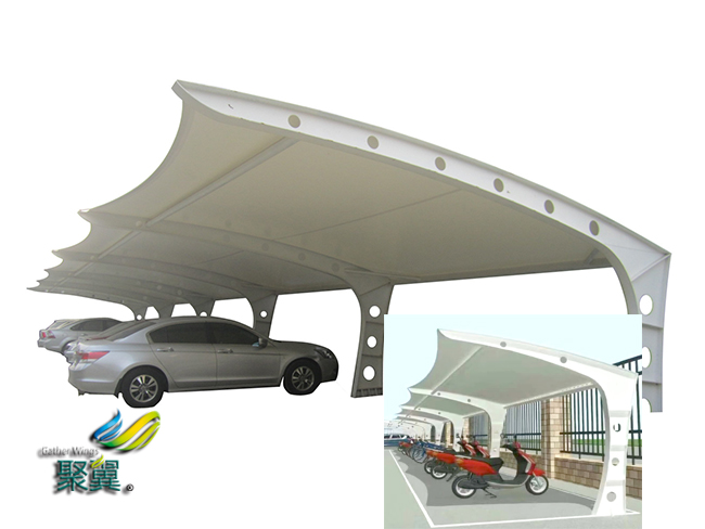 怎么對膜結構車棚進行修復