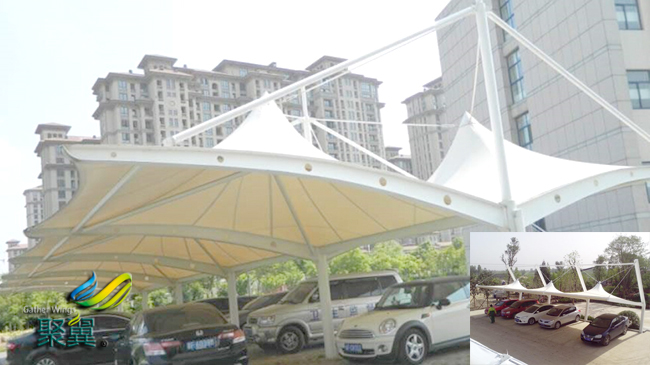 *經久耐用的鋼膜結構車棚|質優價低 
