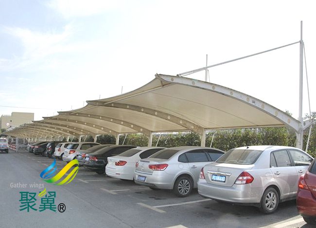 膜結(jié)構(gòu)車棚*受歡迎|膜結(jié)構(gòu)車棚造價