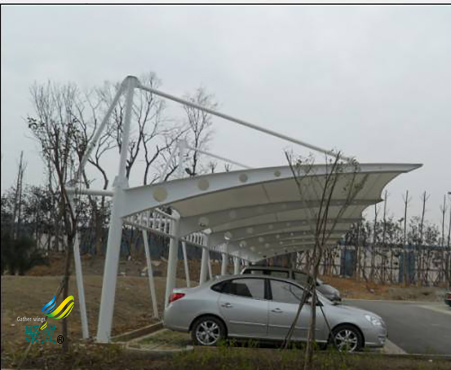 膜結構車棚色彩多樣性|膜結構車棚環保應用