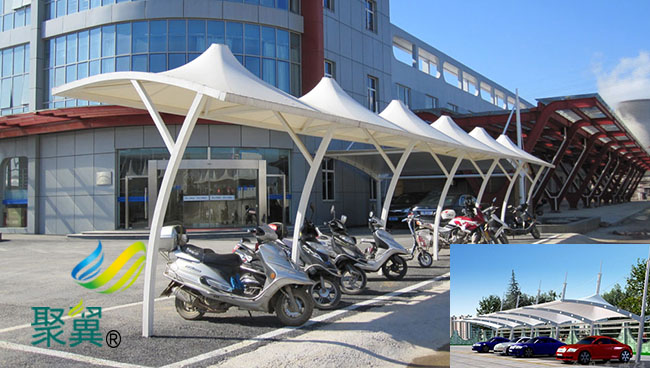 河北省大城縣膜結構車棚|膜結構車棚公司生產隔熱阻斷防火