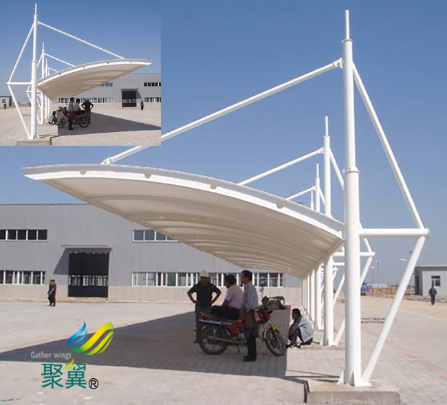 膜結(jié)構(gòu)車(chē)棚鋼膜結(jié)構(gòu)汽車(chē)車(chē)棚經(jīng)濟(jì)實(shí)惠|專(zhuān)業(yè)安裝