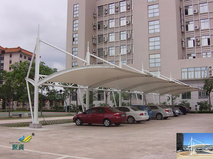 蘇州膜結(jié)構(gòu)自行車停汽車充電樁車棚廠家工程報(bào)價(jià)