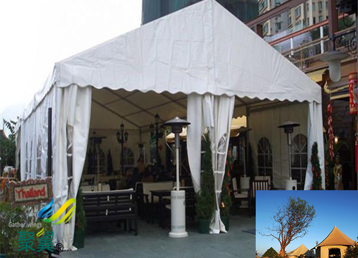 鄭州臨時戶外搭建歐式在那藍(lán)婚慶倉儲倉庫篷帳活動篷房生