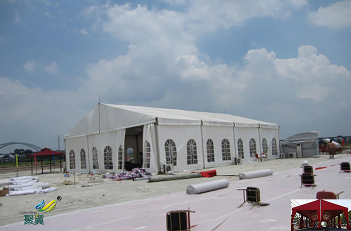上海膜結構婚慶活動展覽帳篷防風篷房廠家施工方案