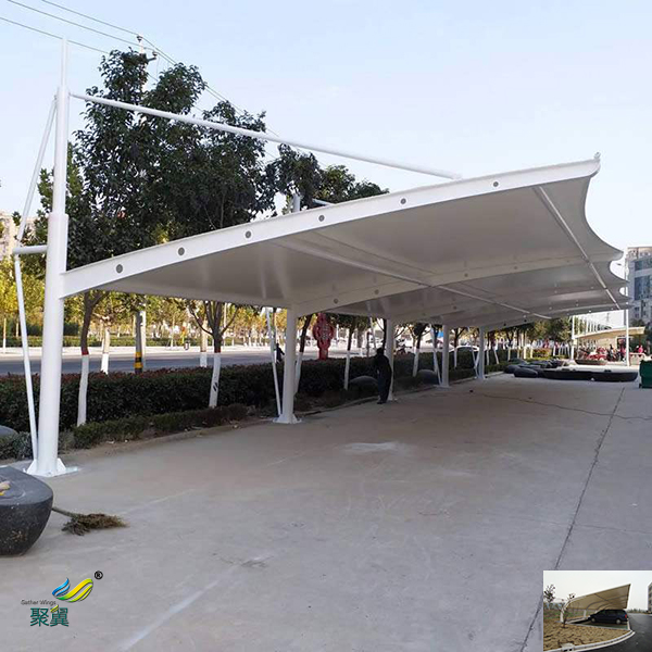 江蘇膜結構定制汽車充電樁停車棚景觀報價公司施工方案